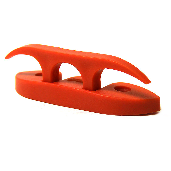 Утка швартовая складная SUNFINE 120 мм, оранжевый нейлон, арт. SF31364-O,          SUNFINE MARINE 