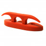 Утка швартовая складная SUNFINE 120 мм, оранжевый нейлон, арт. SF31364-O,          SUNFINE MARINE 