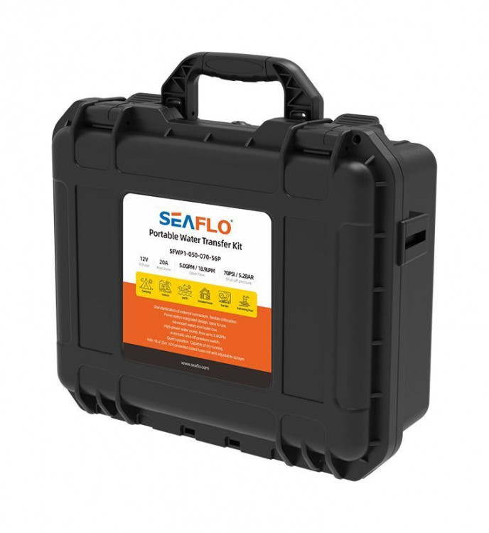 Комплект помывочный переносной, 12 В, 18,9л/мин SeaFlo, арт. SFWP105007056P,          SeaFlo 