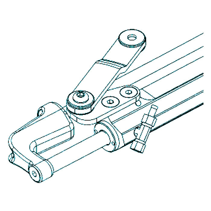 Гидроцилиндр 128 куб.см, мод.2, арт. UC128-OBF/2,          Ultraflex  Гидроцилиндр 128 куб.см, мод.2, арт. UC128-OBF/2,          Ultraflex