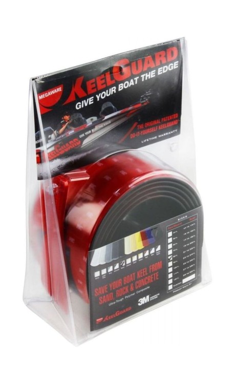 Защита киля KeelGuard, 3.36 м, чёрный цвет, арт. KG11BLK,          KeelGuard 
