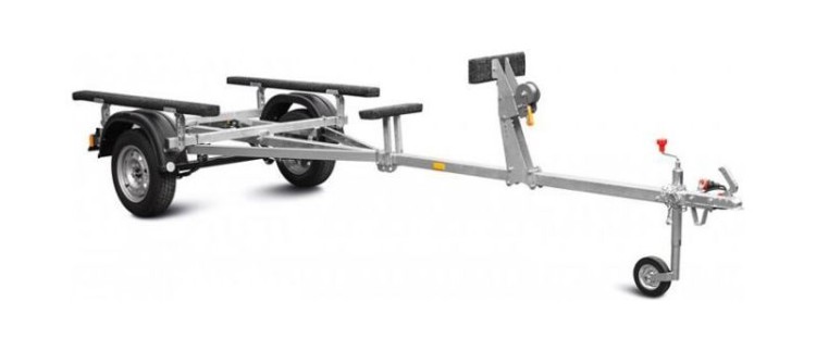 Прицеп КОМПАКТ для лодок ПВХ до 4.3 м., МЗСА, арт. 81771С.012,          МЗСА 