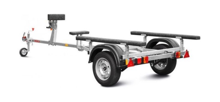 Прицеп КОМПАКТ для лодок ПВХ до 4.3 м., МЗСА, арт. 81771С.012,          МЗСА 