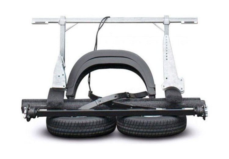 Прицеп КОМПАКТ для лодок ПВХ до 4.3 м., МЗСА, арт. 81771С.012,          МЗСА 