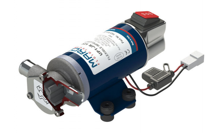 Помпа водоподающая импеллерная Marco UP1-JR, 12 В, 28 л/мин, 14.5 PSI (1 бар), арт. 16201112,          Marco 