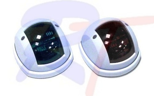 Комплект бортовых огней, белые, арт. RTG-LP-SDL-PT-10,          Rivertec 