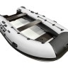 Надувная лодка ПВХ, RiverBoats RB 370, AL, черно-серый, арт. RB370ALBG,          RiverBoats 