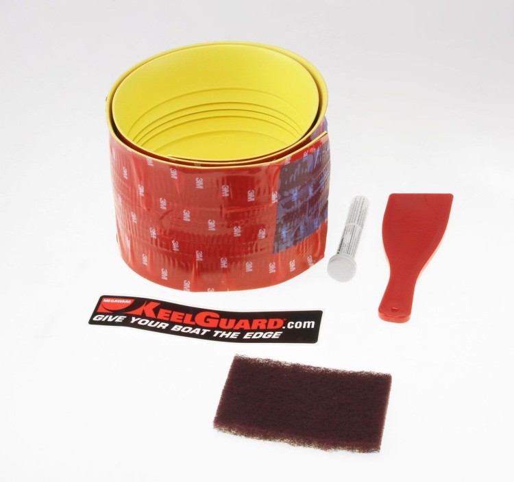 Защита киля KeelGuard, 1.83 м, желтый цвет, арт. KG6YEL,          KeelGuard 