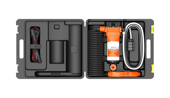 Комплект помывочный переносной, 12 В, 17л/мин SeaFlo, арт. SFWP104507041,          SeaFlo 
