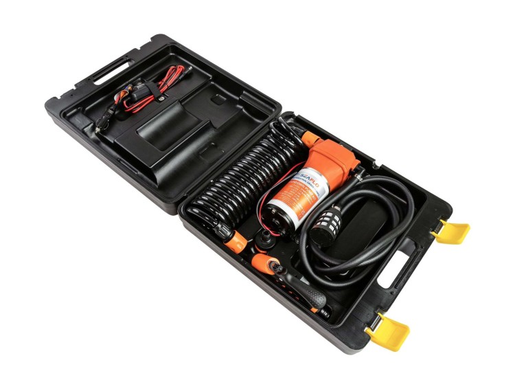 Комплект помывочный переносной, 12 В, 17л/мин SeaFlo, арт. SFWP104507041,          SeaFlo 