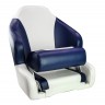 Кресло с болстером Sport Flip Up, обивка белый/синий винил, арт. 12223WB-MR, MARINE ROCKET Кресло с болстером Sport Flip Up, обивка белый/синий винил, арт. 12223WB-MR, MARINE ROCKET