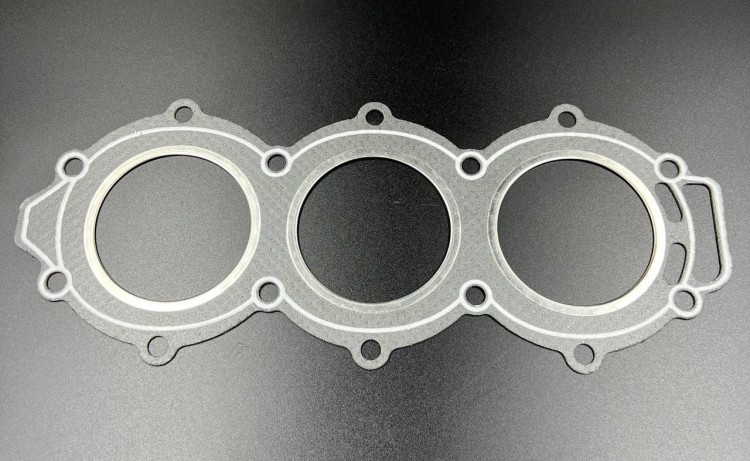 Прокладка под головку Yamaha 60-70 (WUHU), арт. 6H3-11181-A0-K,          WUHU 