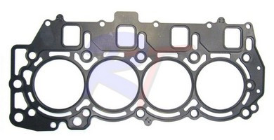 Прокладка головки цилиндров Yamaha F40D/H, F50F/G/H, F60A/B/C/D/F(996cc FI), арт. RTT-69W-11181-01,          Rivertec 