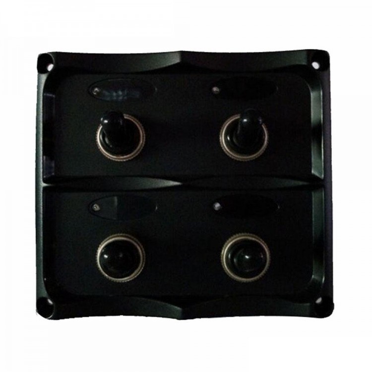 Панель бортового питания  4 переключателей, предохранители, индикация, SK-TF4J-ts, арт. SK-TF4J-ts,          Skipper 