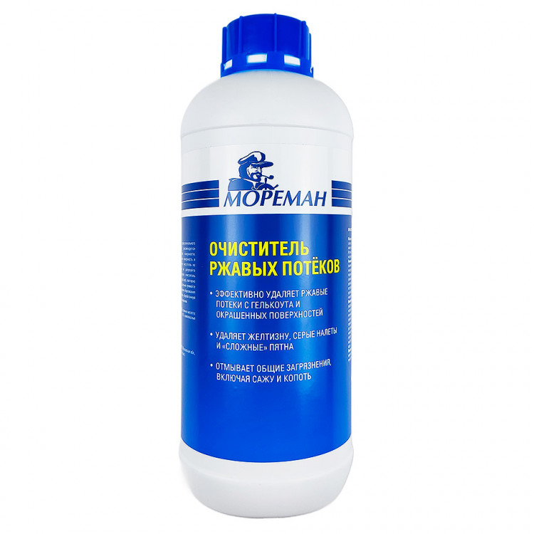 Очиститель ржавых потёков "Мореман" ( 1 л ), арт. 10269643,          Мореман 