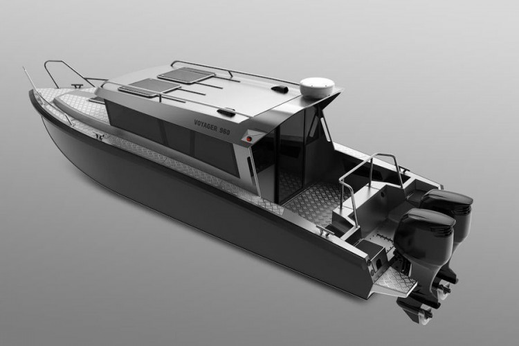 Катер VOYAGER 960 Cabin с моторами Suzuki DF300APX, арт. KITVG6,  