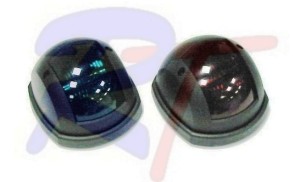 Комплект бортовых огней, черные