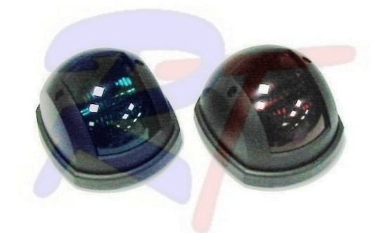 Комплект бортовых огней, черные, арт. RTG-LP-SDL-PT-14,          Rivertec 