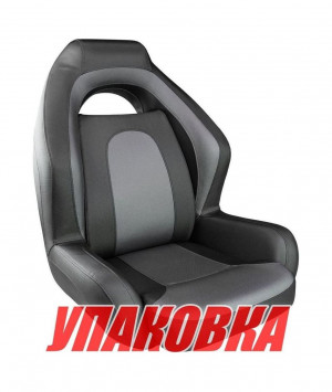 Кресло OZARK мягкое, черный/темно-серый (упаковка из 4 шт.)