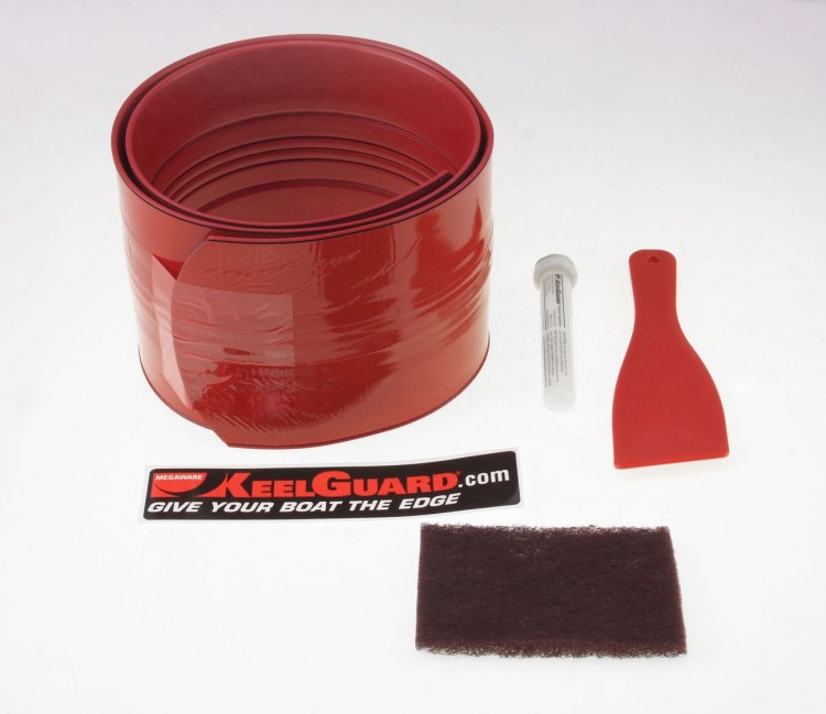 Защита киля KeelGuard, 1.83 м, красный цвет, арт. KG6RED,          KeelGuard 