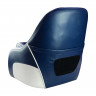Кресло с болстером Ocean Flip Up, обивка синий/белый винил, арт. 13127WB-MR, Marine Rocket Кресло с болстером Ocean Flip Up, обивка синий/белый винил, арт. 13127WB-MR, Marine Rocket