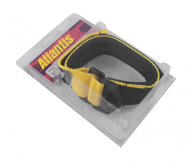 Ремешок для чеки вм Atlantis, желтый, арт. A2074,          Atlantis  Ремешок для чеки вм Atlantis, желтый, арт. A2074,          Atlantis