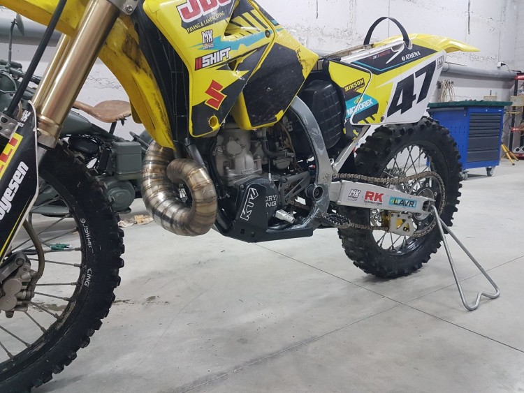 KTZ Suzuki RM 250 2Т (2008) Защита двигателя мотоцикла, арт. 619.01,          KTZ 