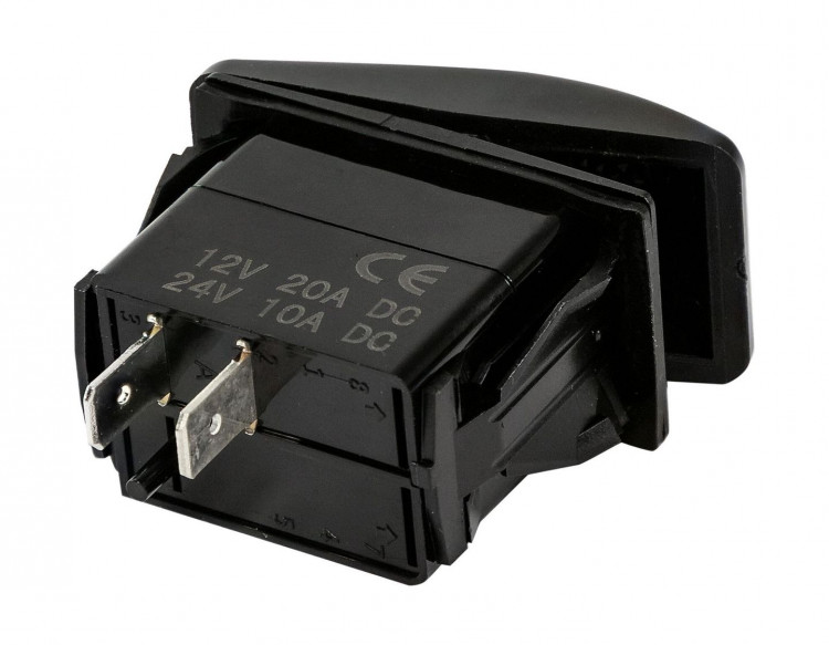 Переключатель двухпозиционный (ON)-OFF 12 в/20А 2р, арт. 4620136057066,          MARINE ROCKET 