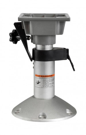 Стойка под сиденье регулируемая 330-457 мм, диаметр 60 мм, основание 230 мм