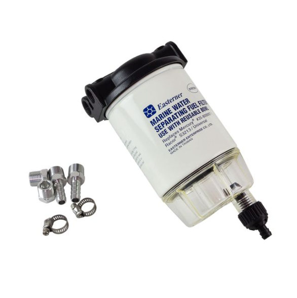 Фильтр топливный 10 мк с креплением и водосборником (малый), арт. C14573P,          РРЦ РАЗНОЕ 