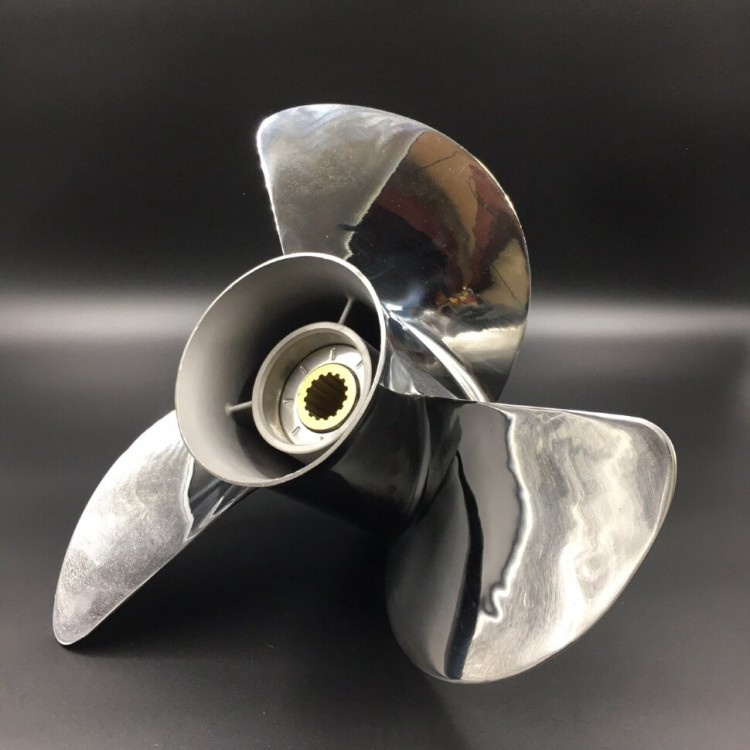 Гребной винт Yamaha 60-140, F70-F115 (3x13-1/2x15) (Сталь), арт. 6E5-45947-00-K (688-45947-00-EL-K),          YHS 