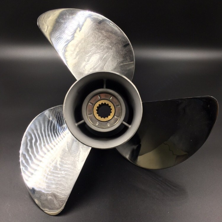 Гребной винт Yamaha 60-140, F70-F115 (3x13-1/2x15) (Сталь), арт. 6E5-45947-00-K (688-45947-00-EL-K),          YHS 
