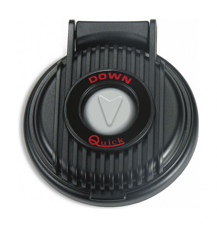 Кнопка управления якорной лебедкой Quick, палубная, Down, черный, арт. FP900DB00000A00,          Quick 