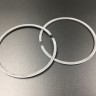 Кольца поршневые, комплект на один поршень Yamaha 60-70 (0.25mm) (Yamaha), арт. 6K5-11601-12,          YAMAHA 