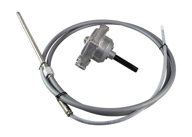 Редуктор рулевой ZTS с нержавеющим тросом 14 футов (4,27 м), арт. 560014,          PRETECH  Редуктор рулевой ZTS с нержавеющим тросом 14 футов (4,27 м), арт. 560014,          PRETECH