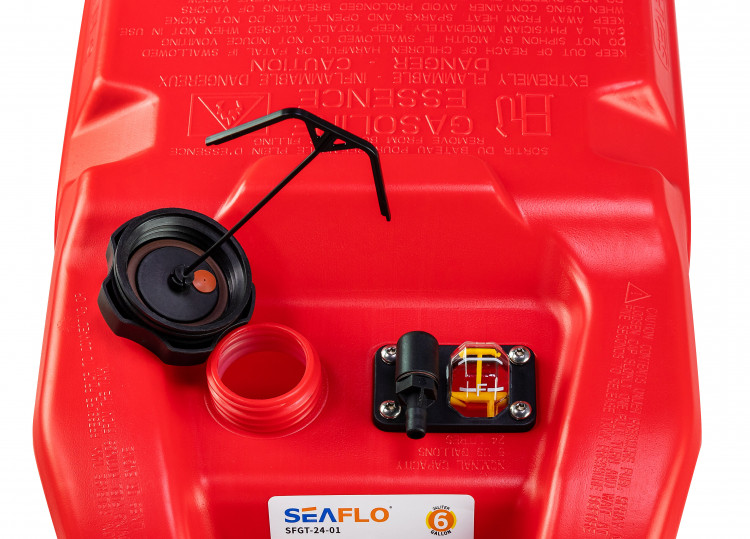 Бак топливный SeaFlo, 24 л, без переходника, арт. SFGT2401,          SeaFlo 