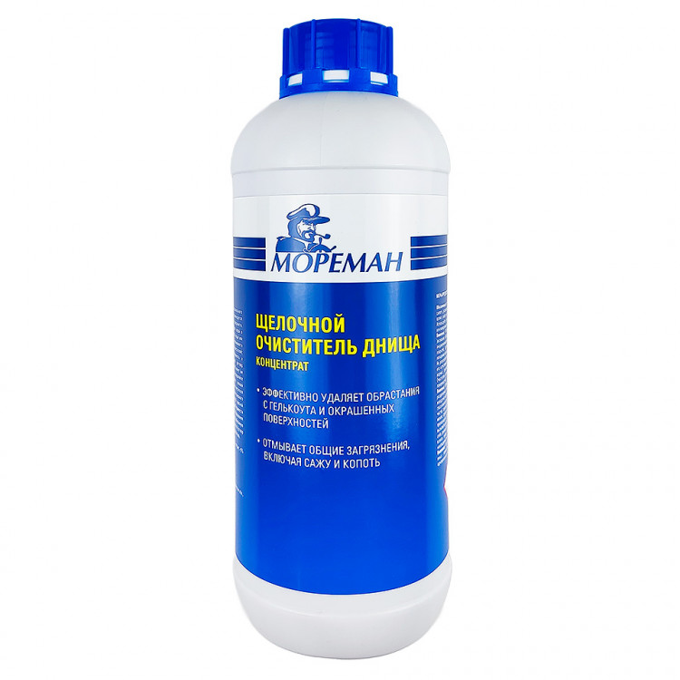 Щелочной очиститель днища "Мореман" ( 1 л ), арт. 10269644,          Мореман 