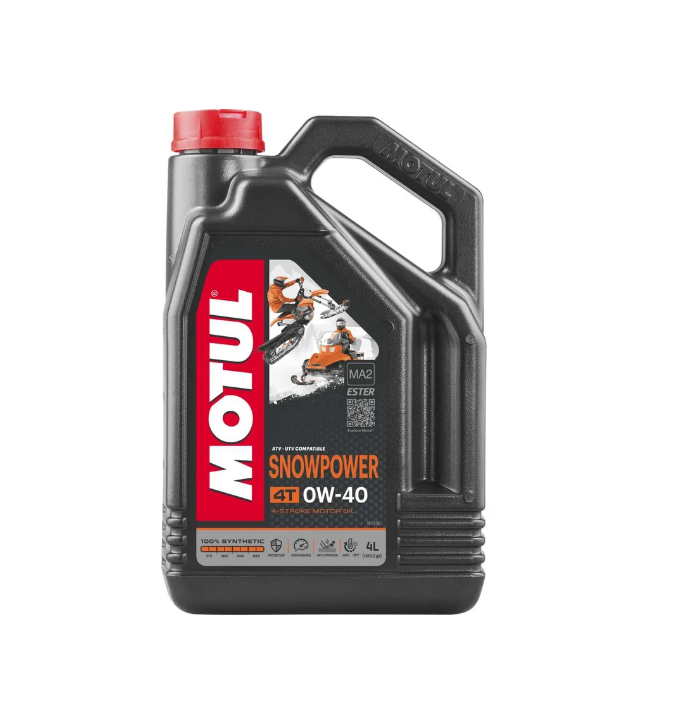 Масло моторное Motul Snowpower 4T 0w-40 ( 4 L), 112365-mot , арт. 112365-mot,          MOTUL 
