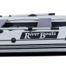 Надувная лодка ПВХ, RiverBoats RB 330 НДНД, серо-белый, арт. RB330NDGW, RiverBoats Надувная лодка ПВХ, RiverBoats RB 330 НДНД, серо-белый, арт. RB330NDGW, RiverBoats