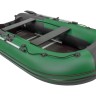 Надувная лодка ПВХ, Ривьера Компакт 3200 СК Комби, зеленый/черный, арт. 2104040004962,          Мастер лодок 