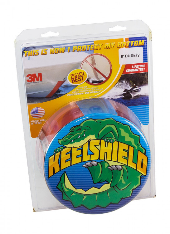 Защита киля KeelShield, 2.44 м, темносерый цвет, арт. KS8DGY,          Keelshield 