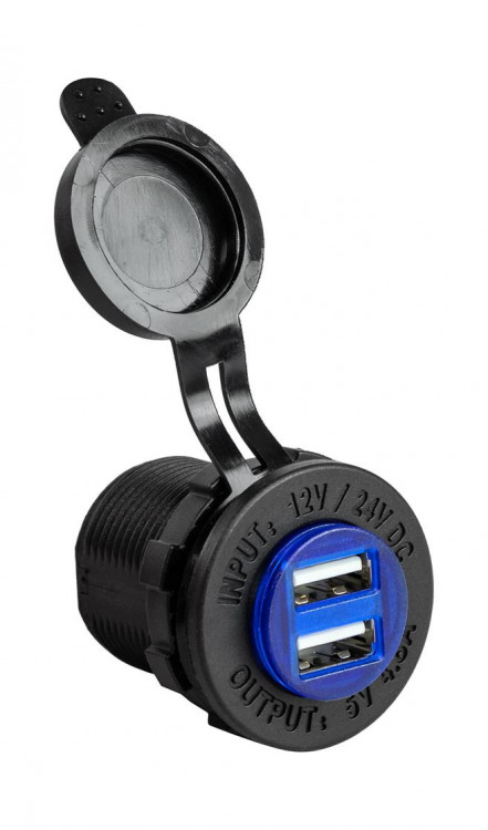 Разъем USB 5В 4.2А, арт. AES1118SUB0132,          AES.Co  Разъем USB 5В 4.2А, арт. AES1118SUB0132,          AES.Co