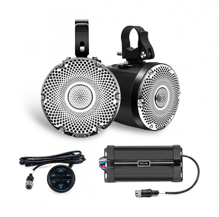 Аудиосистема Complete Marine мощностью 200 Вт с парой динамиков, арт. R4PED,          нет т.м. 