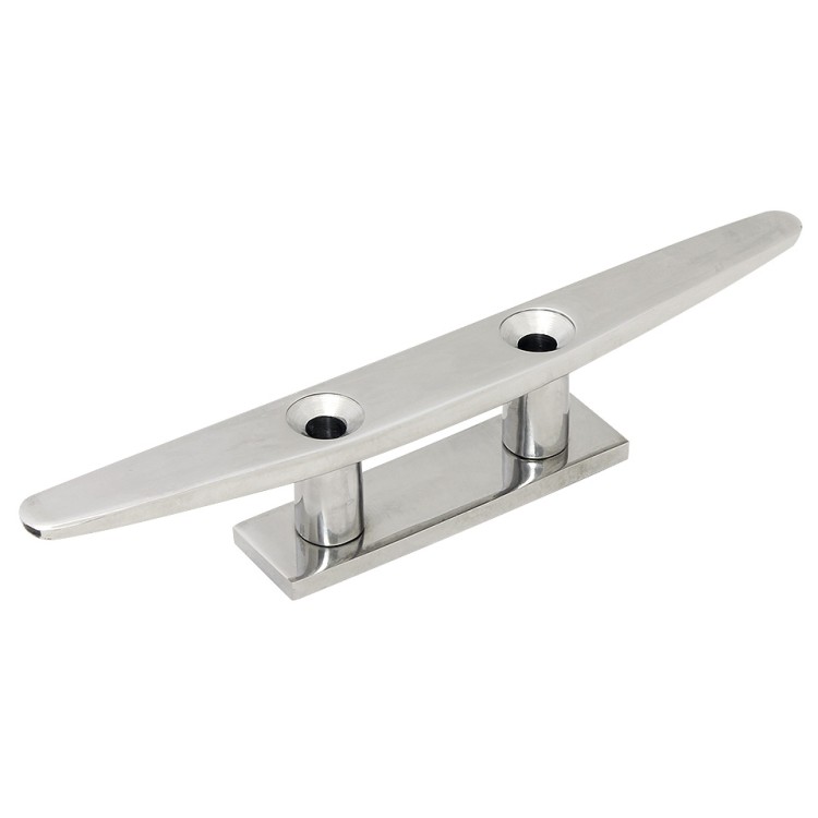 Утка швартовная серповидная, сквозной крепеж, 101 мм, арт. 10249637,  