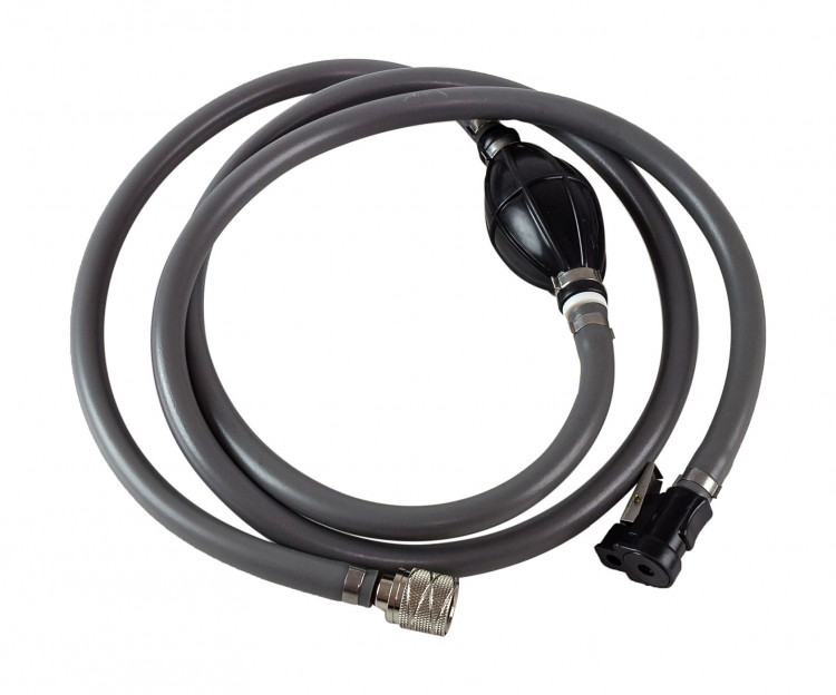 Шланг топливный d8.5/D14 мм с грушей и топливными переходниками Suzuki, арт. C24631,          Easterner  Шланг топливный d8.5/D14 мм с грушей и топливными переходниками Suzuki, арт. C24631,          Easterner