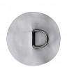Кольцо D-образное серое, 2 шт 