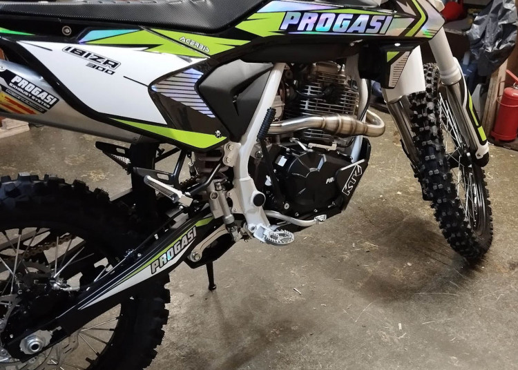 KTZ Защита двигателя мотоцикла Progasi Ibiza 300 (ZS175FMN с балансиром) 2023, арт. 622.04,          KTZ 