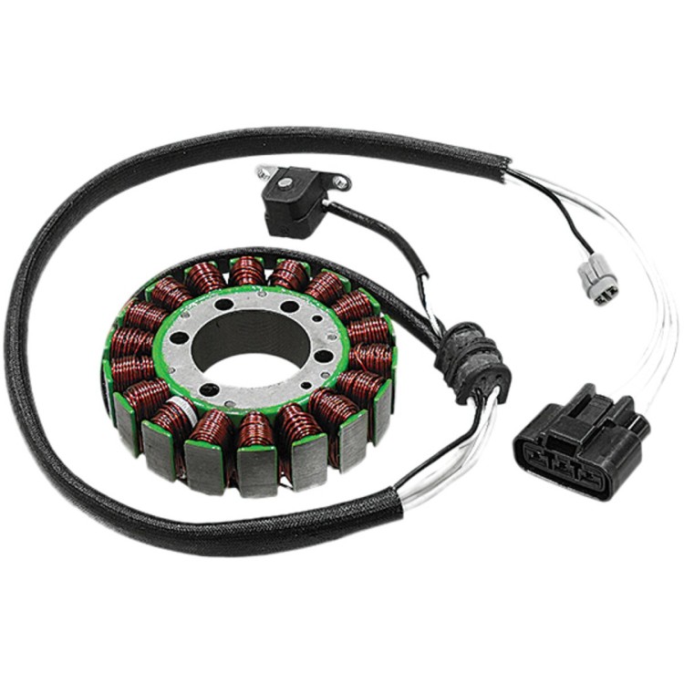 Статор генератора снегохода Yamaha VK10, RS10(8ES-81410-01)(Sinera), арт. SM-01361,          POLY-MOTO 