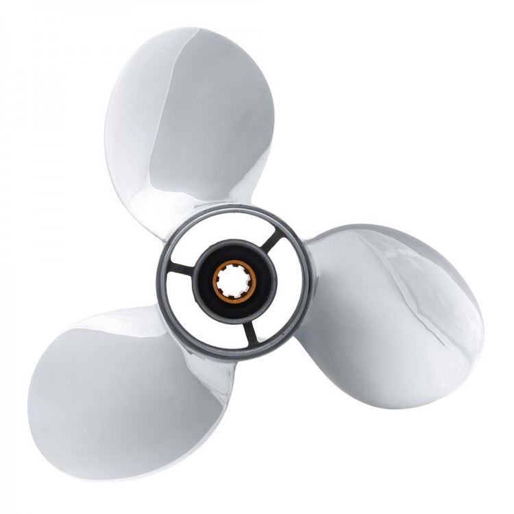 Винт гребной нержавеющий  для Yamaha 9.9-15, 3x9 1/4"x10", SK63V-45952-00-EL-SS-ts, арт. SK63V-45952-00-EL-SS-ts,          Skipper 