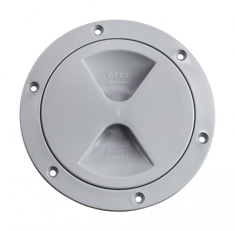 Лючок палубный 102 мм, серый, арт. 20-204-30,          Osculati 